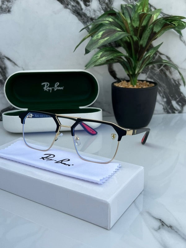 Rayban 04 gold black plano