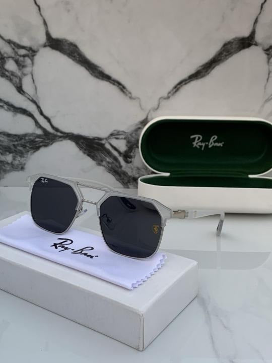 Rayban 04 white black