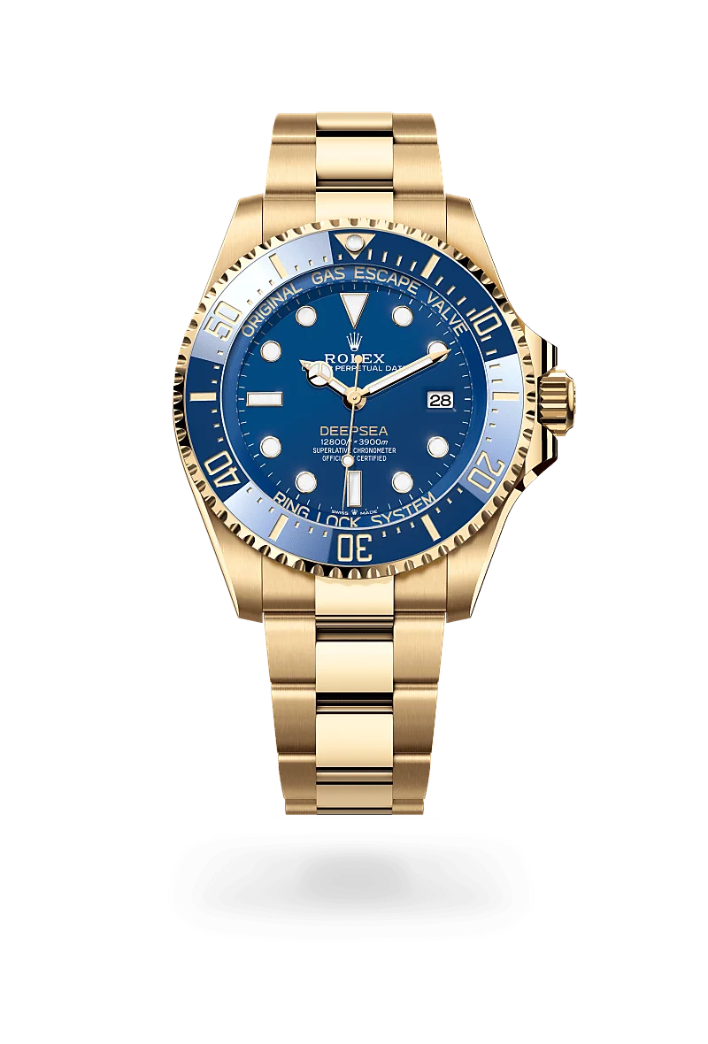 Rolex Deepsea Oyster, 44 mm, yellow gold