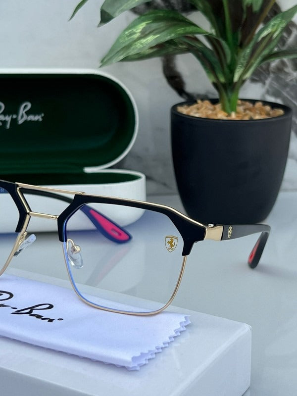 Rayban 04 gold black plano